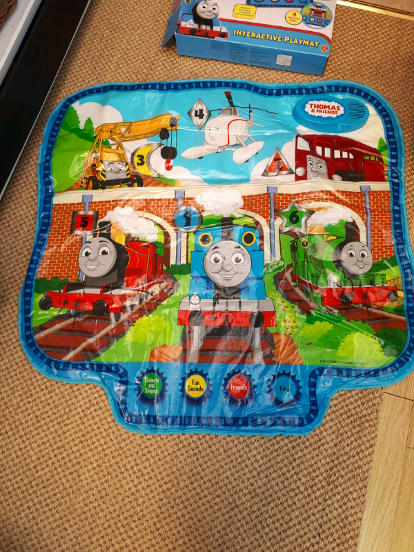 thomas and friends interactive playmat